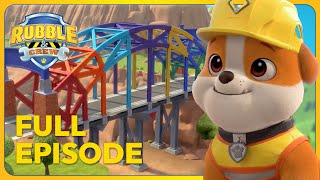 The Crew Builds a Bridge  Rubble amp Crew FULL EPISODE  Cartoons for Kids [upl. by Angelis]