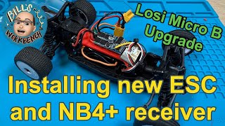 Losi Micro B FlySky Nobile NB4 Conversion Upgrade [upl. by Campagna]