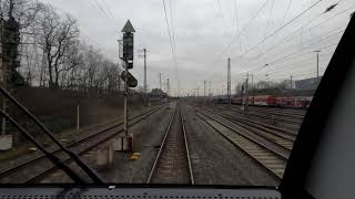 Führerstandsmitfahrt Cabview  RE4  Dortmund  Aachen  BR 462 Desiro HC [upl. by Nawak]