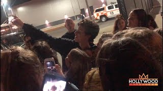 Shawn Mendes Arrives For His Tour in Perth Australia [upl. by Chuipek]