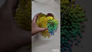 POURING BEADS shortvideo like follow comment ❤️❤️❤️❤️❤️❤️💛💛💛💛💛💚💚💚💚💜💜💜🧡🧡❣️ [upl. by Olenolin]