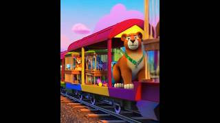 Animals on the train  Train Song  Cocomelon Song train cocomelon [upl. by Susette72]