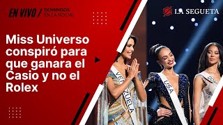 Miss Universo conspiró para que ganara el Casio y no el Rolex [upl. by Alley]