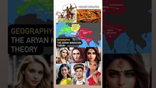 Aryan migration theory map geography map maps [upl. by Rosati]