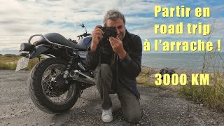 Décision à la dernière minute ⎟ Road Trip moto solo vers lAndalousie [upl. by Ecydnarb]