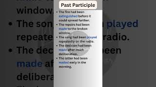 Past Participle Verbs  English Grammar shorts [upl. by Sharleen503]