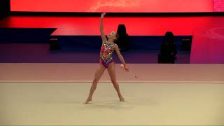 NIKOLOVA Stiliana BUL  2023 Rhythmic Worlds Qualifications CL Individual [upl. by Tnahsin]