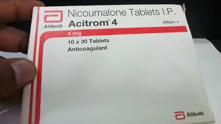 Acitrom 4 mg Tablet benefits and uses in hindi [upl. by Canon]