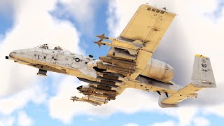 A10C Warthog is Very Strong in Air Sim EC Mode War Thunder [upl. by Seiden]