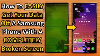 Samsung Phone With A Broken Screen Here Is How You Can Recover All Your Important Data [upl. by Adnilam615]