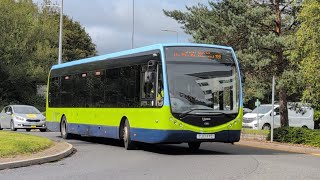 Buses in Manchester Airport and Eccles [upl. by Akitnahs655]