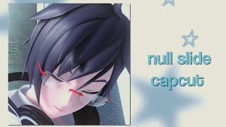 smooth null slide  capcut tutorial [upl. by Eglantine]