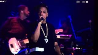 Jay Z  Tidal BSides Concert Freestyle [upl. by Reffineg]