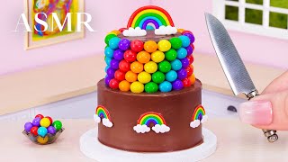 2 Tier Chocolate Balls Cake🌈 1000 Best Miniature Chocolate Cake Decorating [upl. by Hallock]