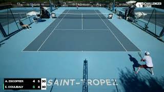 Eliakim Coulibaly Vs Antoine Escoffier Highlights SAINTTROPEZ 2023 [upl. by Marras]