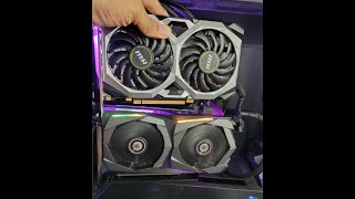 1660TI MSI ARMOR VS 1660 MSI GAMINX [upl. by Jacquetta645]