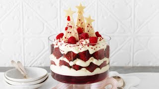 Red Velvet Christmas Trifle [upl. by Oinigih]