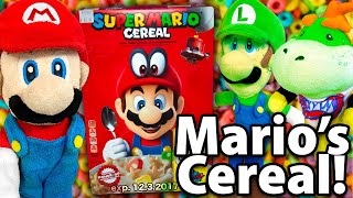 Crazy Mario Bros Mario’s Cereal [upl. by Ahsinehs]