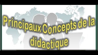 concepts didactiques [upl. by Adaran302]