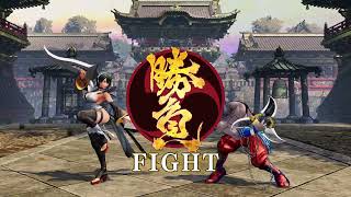 Samurai Shodown Ranked matches Iroha JianTheWolf vs BasaraKyoshiro Cul [upl. by Tamah]