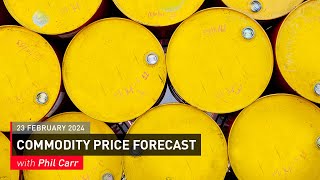 COMMODITY REPORT Gold Silver amp Crude Oil Price Forecast 23 February 2024 [upl. by Shifra999]