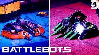 The Best KO Moments on BattleBots  Discovery [upl. by Grosberg598]