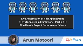 Framework Implementation in Live Automation Project 1  Part 6 Selenium Java [upl. by Glynias]