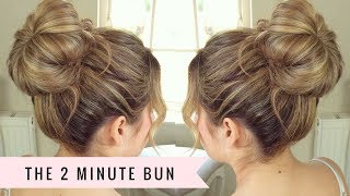 Two Minute Bun by SweetHearts Hair [upl. by Ecirtemed776]