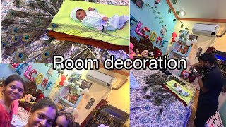 Baby aur bhaiya bhabhi ka room ￼ decoration👶 [upl. by Yraccaz447]