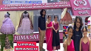 Hima sai collection uppal store opening [upl. by Uase587]