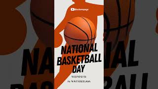 National Basketball Day nba basketball pbl espn trending shorts fiba olympics euroleague [upl. by Ydne]