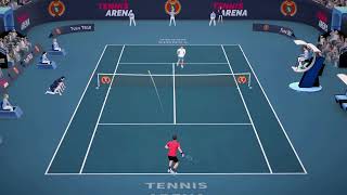 Tennis Arena  point of the week 54 [upl. by Harragan629]