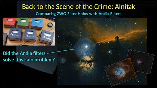 Antlia Filters VS Alnitak and a Hidden Galaxy [upl. by Nelluc]