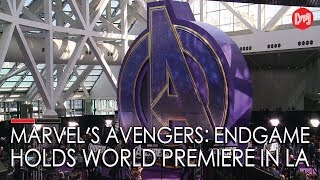 Marvels Avengers Endgame holds world premiere in LA [upl. by Lewanna306]