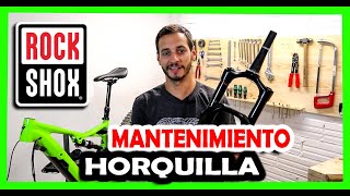 🛠 MANTENIMIENTO HORQUILLA ROCK SHOX  RockShox YARI RC ✅ [upl. by Amy]