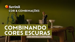 Como combinar cores escuras confira as dicas da Nathália Candelária [upl. by Maril]