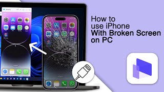 How to use iPhone With Broken Screen on PC 2023 [upl. by Aled]