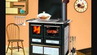 VedspisVedspisarWood cookersKitchen stove [upl. by Okemak]