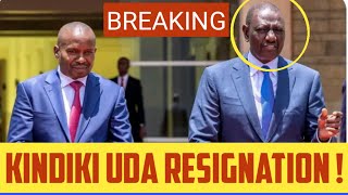 KINDIKI UDA RESIGNATION  CRISIS WORSENS  SHOCKING REASON Why Kindiki MUST DUMP Ruto URGENTLY [upl. by Milburt]