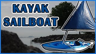 my lateenrigged kayak sailboat [upl. by Anecuza]