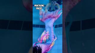 Mermaid Tricks mermaidlife canada swim mermaid underwater mermaidswim pool tricks [upl. by Bearce]