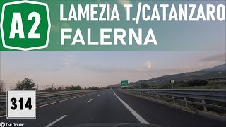 I  Autostrada A2  Lotto Lamezia TermeCatanzaroFalerna [upl. by Gyimah]