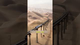 CREARON UN TREN EN EL DESIERTO Cred 中国旅游 [upl. by Belayneh]