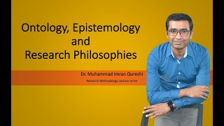 Ontology Epistemology and Research Philosophies [upl. by Atonsah691]