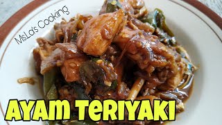 Resep Ayam Teriyaki  Cara membuat ayam teriyaki [upl. by Klump]