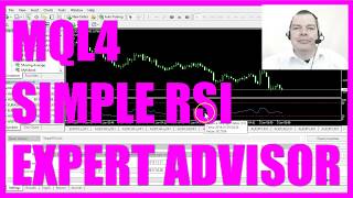 MQL4 TUTORIAL  SIMPLE RSI EXPERT ADVISOR [upl. by Argus]