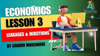 Lesson 3 Leakages and Injections TDBS Economics Grade 12 by Carden Madzokere circularflowofincome [upl. by Sherrill]