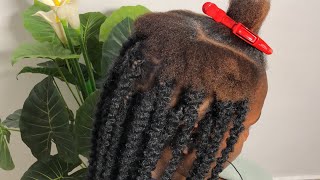 Kinky hairstyles to try this is Faunty Kinky Install tutorial [upl. by Rodrigo733]