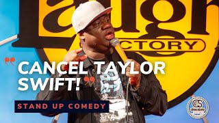 Cancel Taylor Swift  Comedian Trixx  Chocolate Sundaes Standup Comedy [upl. by Nevin]