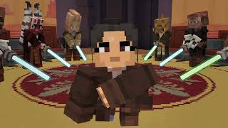 Minecraft x Star Wars Path of the Jedi DLC Official Teaser [upl. by Aneekal]